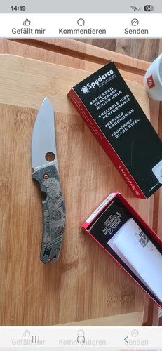 Spyderco spydiechief gemoddet - spyderco,