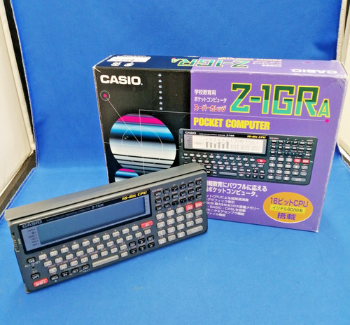 Casio 1gra pocket computer - casio, z-1gra