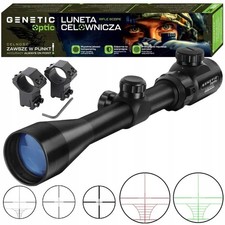 3-9x40 MIL-DOT GENETIC OPTIK ZIELFERNROHR, SOLIDE VERARBEITET, PREMIUM