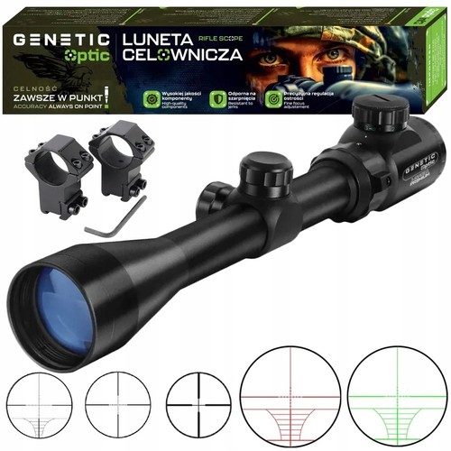 9x40 mil dot genetic - mil-dot, optik