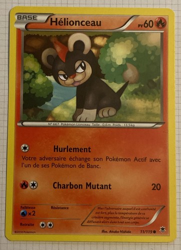 Pokemon karte 119 - pokemon,