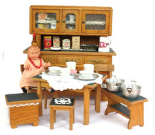 VINTAGE HOLZ SPIEL KÜCHE