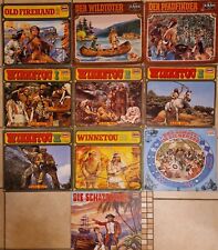 Vinyl/LP 9 x EUROPA Der Schatz im Silbersee Hörspiel,Winnetou, Old Firehand etc