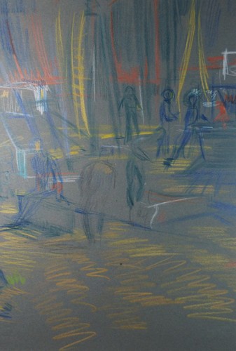 Original pastellzeichnung - original,