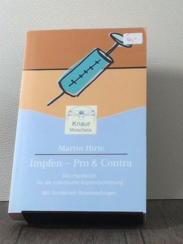 Impfen pro und - pro, das