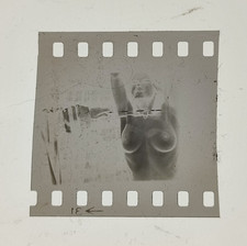 Künstlerisches Akt Frau Dame Mädchen Fräulein Nude Nackt Orig. Foto Negativ 12