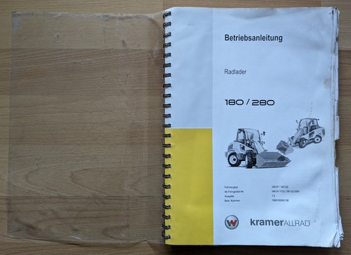Kramer allrad radlader - 180, /