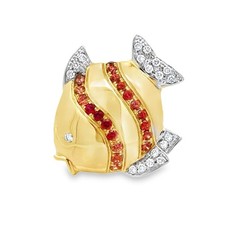 Wempe 18ct Yellow Gold Fish