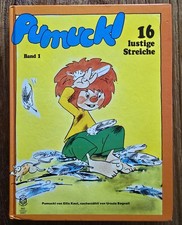 Ellis Kaut. Pumuckl. 16 lustige Streiche. Bilderbuch 1982 Illustriert Sammelband