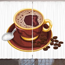 Kaffee Rustikale Gardine