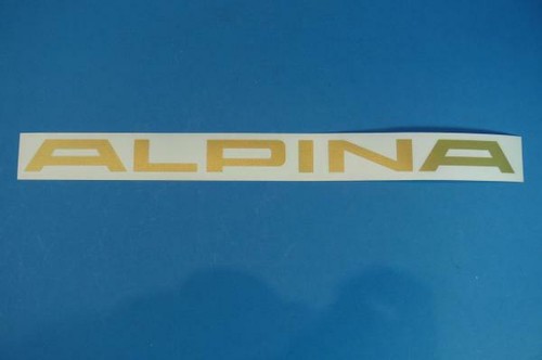 Original bmw alpina schriftzug - original,
