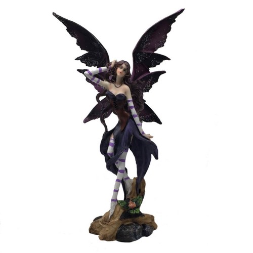 Stehende lila elfe - stehende,