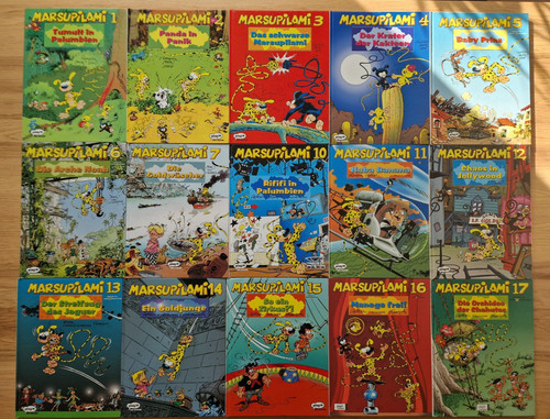 Marsupilami band 8 - marsupilami, 1-17