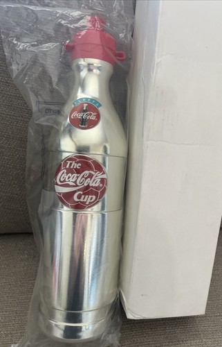 Vintage coca cola tasse - cola, silber