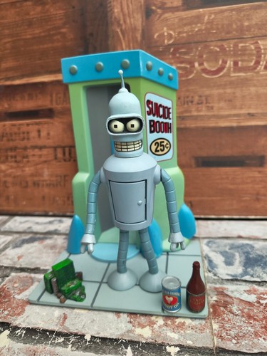Futurama bender suicide booth - bender,