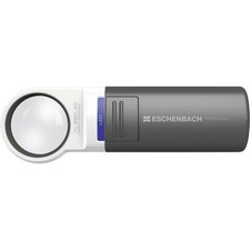 Eschenbach 15112 Handlupe mit LED-Beleuchtung Vergrößerungsfaktor: 3 x