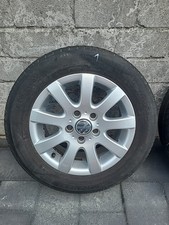 1x Passat Golf Alufelgen Felgen Felge 15 Zoll 1K0601025A 6,5Jx15 ET50 Misano 