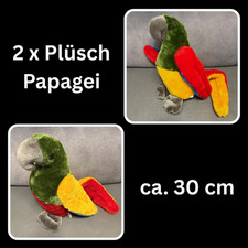 Plüsch papagei stofftier - x,
