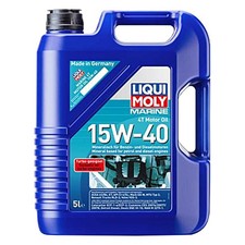 Motoröl Motor Öl LIQUI MOLY Marine 4T 15W-40 5 Liter Oil Boot Schiff Bootsmotor