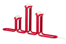 IKEA Gustaf Westman Vinterfint Beam LED Kandelaber Lampe Metall rot limitiert...