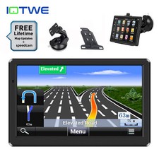 IOTWE 8GB ROM 7 Zoll Speedcam GPS Navigator RV Auto Navigation Map POI Map View 
