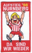 Nürnberg  Aufnäher + DA SIND