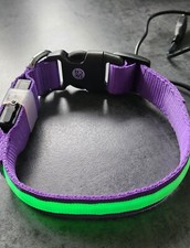 LED Hundehalsband leuchtend bis 500m Entfernung sichtbar Halsband