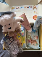 Lupilu Warmies Schaf Wärmestofftier Plüsch 25cm Mikrowelle Windel Babybox Creme