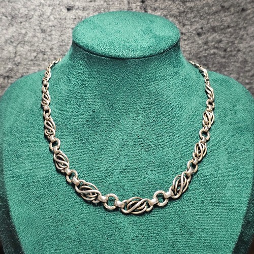 Antike silber kette - silber, laurin