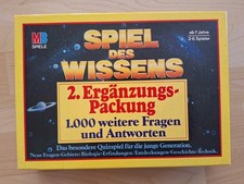 Spiel:  Spiel des Wissens - 2. Ergänzungs-Packung  von MB Spiele/ komplett