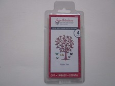 Stanzschablonen-Set  Spellbinders "Flutter Tree" S2-083 4-tlg.