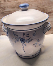 Schöner Keramik Kartoffeltopf Brottopf Zwiebeltopf   GR ca 30cm Durchmesser 20cm