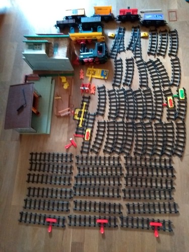 Eisenbahn ähnlich playmobil - eisenbahn,