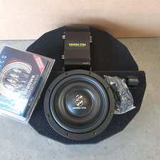 Ground Zero Subwoofer und Endstufe inkl Reserverad Gehäuse