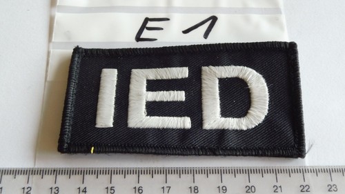 Polizei abzeichen ied weiß - abzeichen,