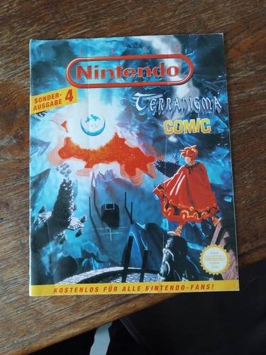 Terranigma comic nintendo club - comic,