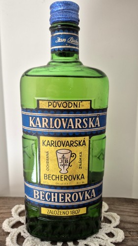 Vintage becherovka - vintage,