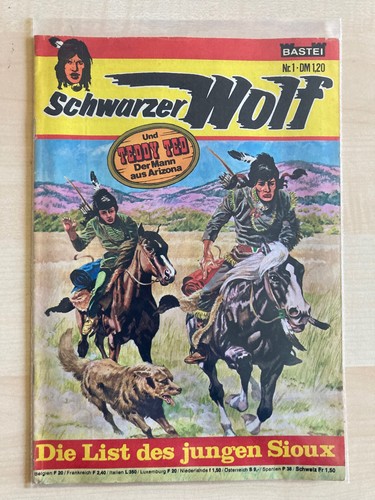 Bastei schwarzer wolf 1 - schwarzer, #