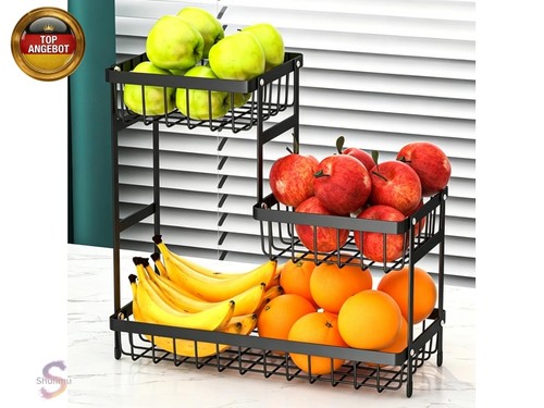 Obstkorb etagere stöckig - obstkorb,