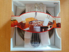 Neues RÖSLE-Backset 4-tlg. Schüssel, Schneebesen, Teigschaber, Backpinsel - OVP