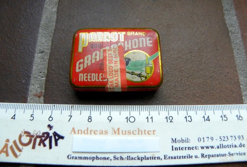 Nadeldose für grammophon - nadeldose,