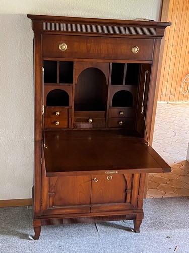 Biedermeier sekretär nussbaum - biedermeier,