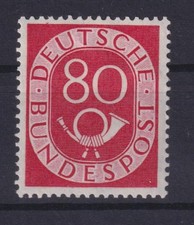 Bund 137 Posthorn 80 Pfg
