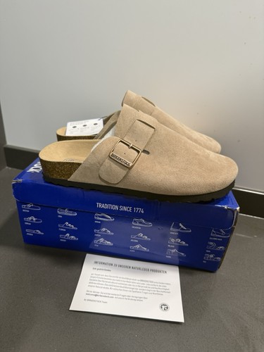 Birkenstock boston taupe size - boston,