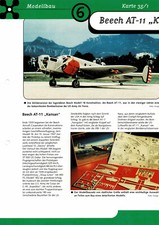 Beech AT-11 "Kansan" des US ARMY AIR CORPS Arbeitskarte