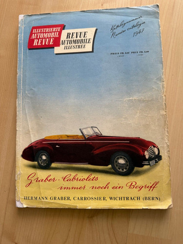 Automobil revue katalog 1947 - revue,