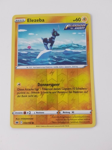 Pokemon karte elezeba - karte,