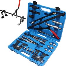 Druckluft Ventilfederspanner Ventilschaftdichtung wechseln Montage Werkzeug Satz