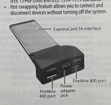 Dynex Firewire 800 ExpressCard