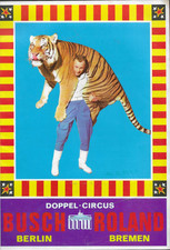 Programm Doppel Circus Busch Roland. Zirkus Traum 1979 im top Zustand